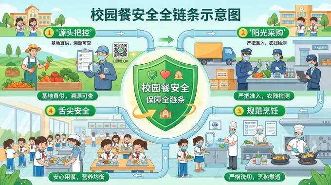 守護(hù)校園餐安全｜市場(chǎng)監(jiān)管重拳整治，筑牢學(xué)生舌尖防線